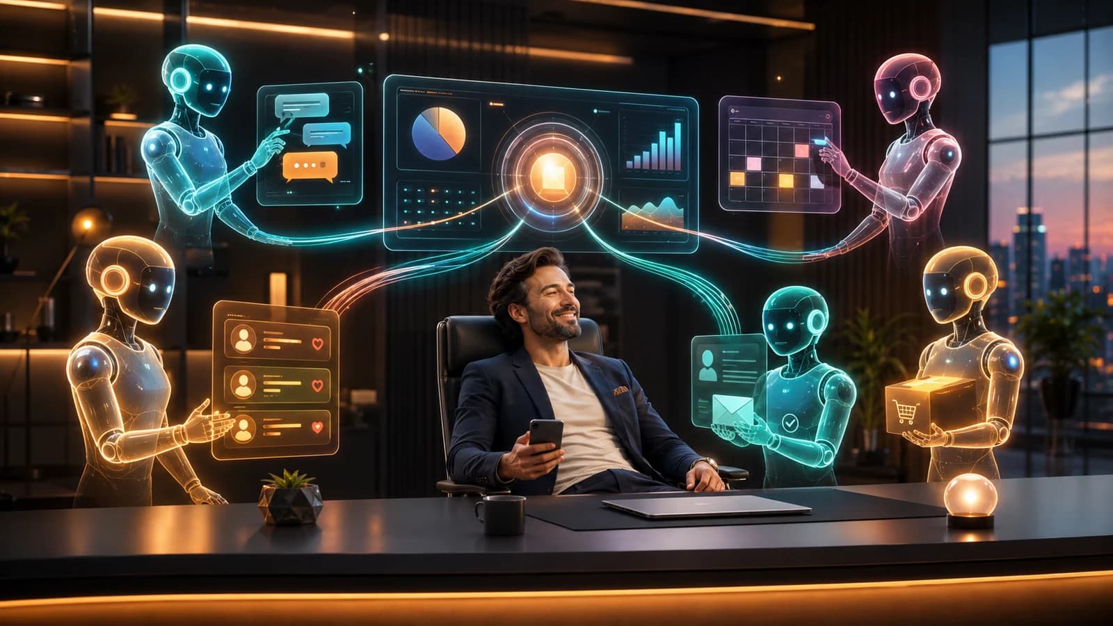 מה זה “צוות סוכנים” חכם, ואיך הוא מחזיר לך שעות בשבוע